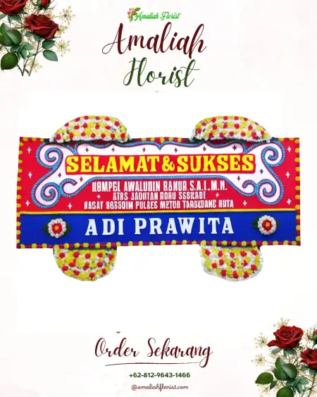 Papan Bunga Ucapan Selamat Tlumpu
